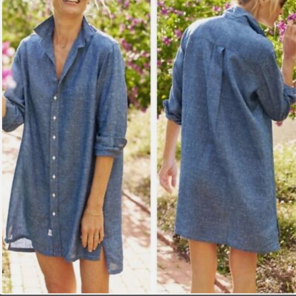 Frank & Eileen Denim Blue Murphy Mini Dress